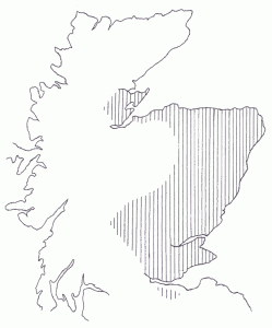 Area covered by the Kinloch Players